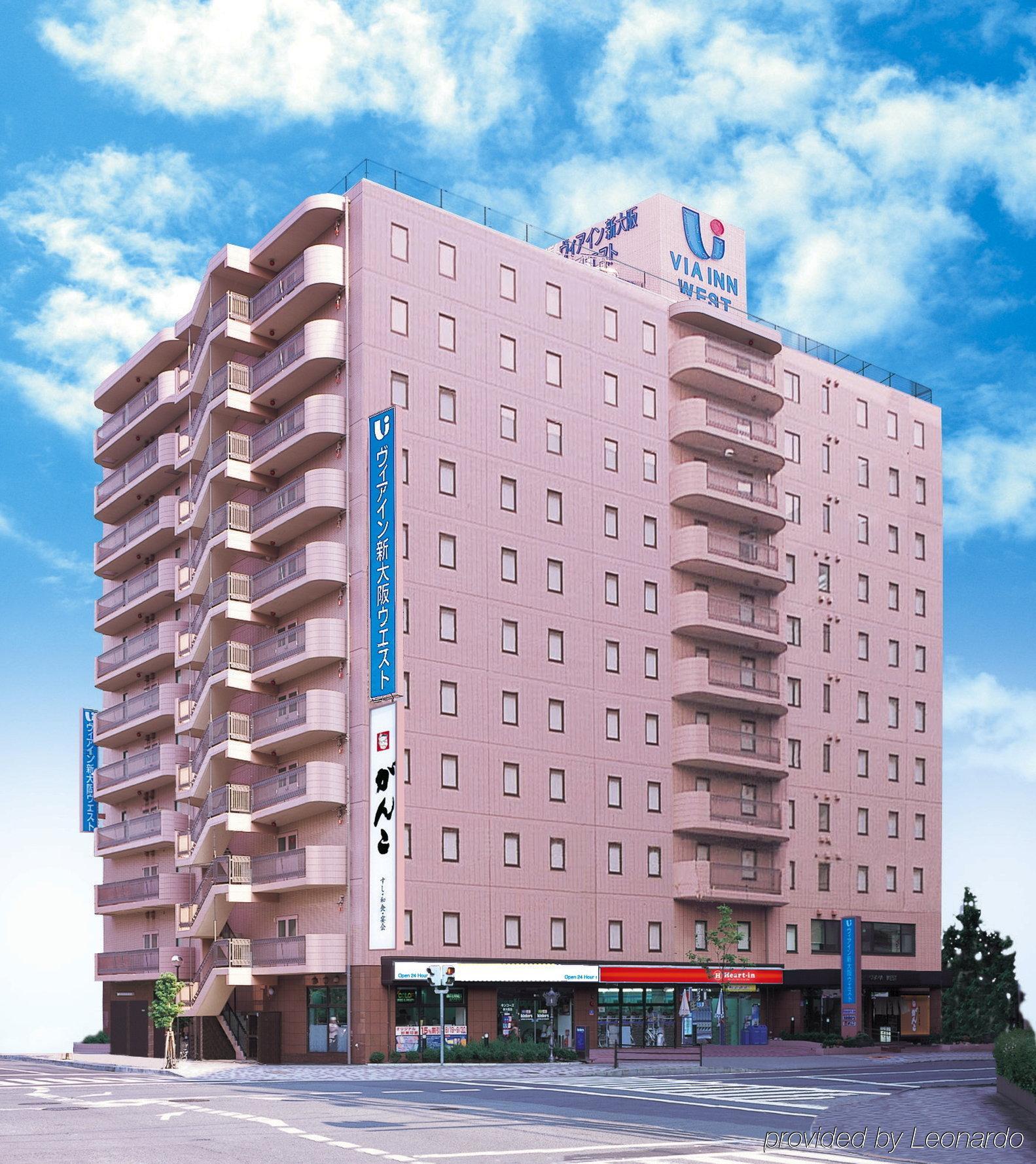 Via Inn Shin Osaka West Exterior foto